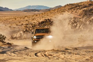 2021 two-door Bronco Black Diamond series in Cyber Orange...